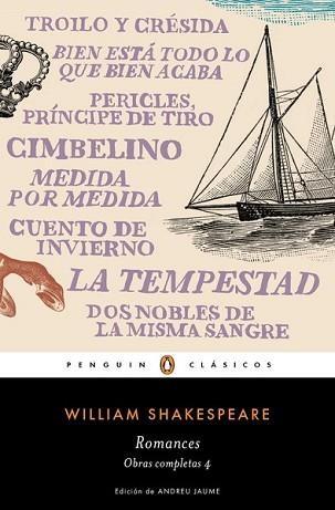 ROMANCES (OBRA COMPLETA SHAKESPEARE 4) | 9788491051374 | SHAKESPEARE, WILLIAM | Llibreria L'Illa - Llibreria Online de Mollet - Comprar llibres online