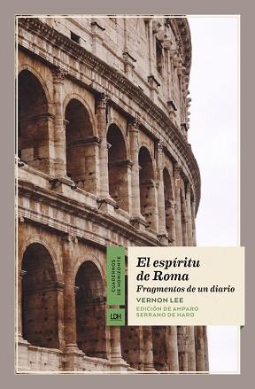 ESPÍRITU DE ROMA, EL | 9788417594183 | LEE, VERNON | Llibreria L'Illa - Llibreria Online de Mollet - Comprar llibres online