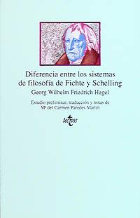 DIFERENCIA ENTRE LOS SISTEMAS DE FILOSOFIA DE FICH | 9788430918379 | HEGEL | Llibreria L'Illa - Llibreria Online de Mollet - Comprar llibres online