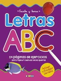 ESCRIBE Y BORRA LETRAS ABC | 9788490370131 | TODOLIBRO, EQUIPO | Llibreria L'Illa - Llibreria Online de Mollet - Comprar llibres online