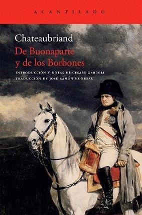 DE BUONAPARTE Y DE LOS BORBONES | 9788415277002 | DE CHATEAUBRIAND, FRANÇOIS | Llibreria L'Illa - Llibreria Online de Mollet - Comprar llibres online