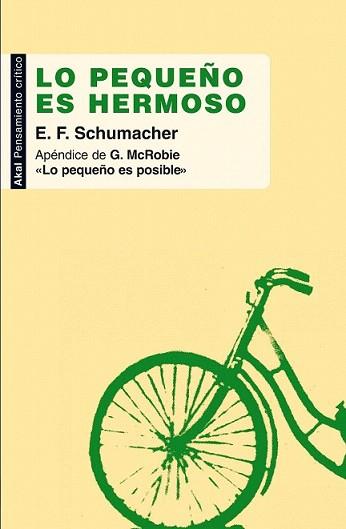 LO PEQUEÑO ES HERMOSO | 9788446032175 | SCHUMACHER, E.F. | Llibreria L'Illa - Llibreria Online de Mollet - Comprar llibres online