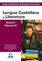 LENGUA CASTELLANA Y LITERATURA TEMARIO 3 | 9788467628371 | ALEJO FERNANDEZ, FRANCISCO/DEL CAMPO TEJEDOR, ALBERTO/PRADO ARAGONES, JOSEFINA/OJEDA CALVO, Mª DEL V | Llibreria L'Illa - Llibreria Online de Mollet - Comprar llibres online