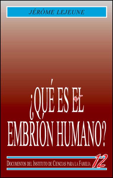 QUE ES EL EMBRION HUMANO? | 9788432129759 | Llibreria L'Illa - Llibreria Online de Mollet - Comprar llibres online