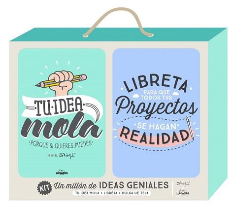 KIT UN MILLÓN DE IDEAS GENIALES | 9788416489206 | MR. WONDERFUL | Llibreria L'Illa - Llibreria Online de Mollet - Comprar llibres online