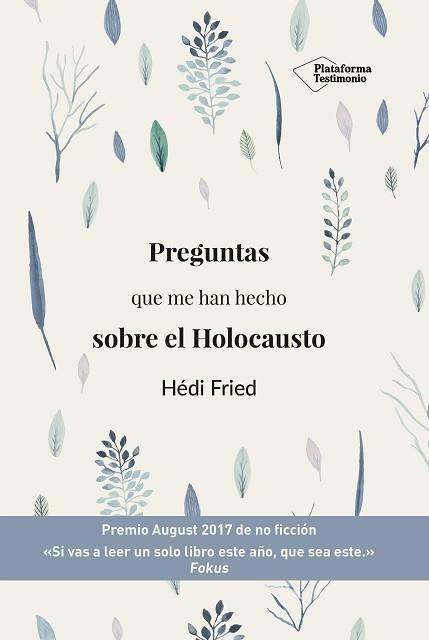 PREGUNTAS QUE ME HAN HECHO SOBRE EL HOLOCAUSTO | 9788417622145 | FRIED, HÉDI | Llibreria L'Illa - Llibreria Online de Mollet - Comprar llibres online