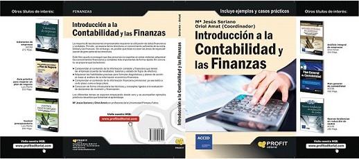 INTRODUCCIÓN A LA CONTABILIDAD Y A LAS FINANZAS | 9788492956494 | VV. AA | Llibreria L'Illa - Llibreria Online de Mollet - Comprar llibres online