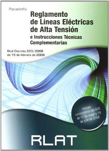 REGLAMENTO DE LINEAS ELECTRICAS DE ALTA TENSION | 9788428331685 | Llibreria L'Illa - Llibreria Online de Mollet - Comprar llibres online