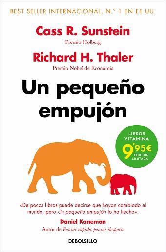 PEQUEÑO EMPUJÓN, UN | 9788466364089 | THALER, RICHARD H./SUNSTEIN, CASS R. | Llibreria L'Illa - Llibreria Online de Mollet - Comprar llibres online