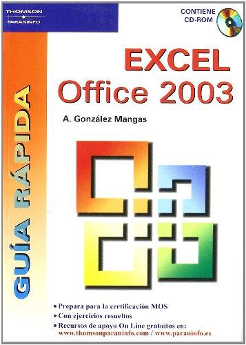 EXCEL OFFICE 2003 | 9788428328760 | GONZALEZ MANGAS, A. | Llibreria L'Illa - Llibreria Online de Mollet - Comprar llibres online