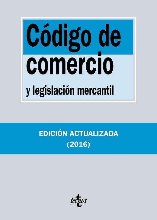 CÓDIGO DE COMERCIO | 9788430969180 | EDITORIAL TECNOS | Llibreria L'Illa - Llibreria Online de Mollet - Comprar llibres online