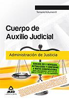 CUERPO DE AUXILIO JUDICIAL TEMARIO V.II ADMINISTRACION DE JU | 9788467656718 | DORADO PICON, ANTONIO/RODRIGUEZ RIVERA, FRANCISCO ENRIQUE/DORADO PICON, DOMINGO | Llibreria L'Illa - Llibreria Online de Mollet - Comprar llibres online