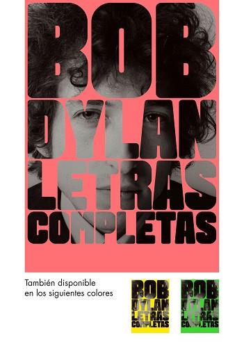 LETRAS COMPLETAS | 9788416665594 | DYLAN, BOB | Llibreria L'Illa - Llibreria Online de Mollet - Comprar llibres online