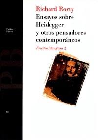 ENSAYOS SOBRE HEIDEGGER Y OTROS PENSADORES CONTEMP | 9788475099545 | RORTY, RICHARD | Llibreria L'Illa - Llibreria Online de Mollet - Comprar llibres online