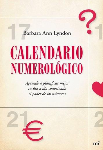 CALENDARIO NUMEROLOGICO | 9788427035034 | ANN LYNDON, BARBARA | Llibreria L'Illa - Llibreria Online de Mollet - Comprar llibres online