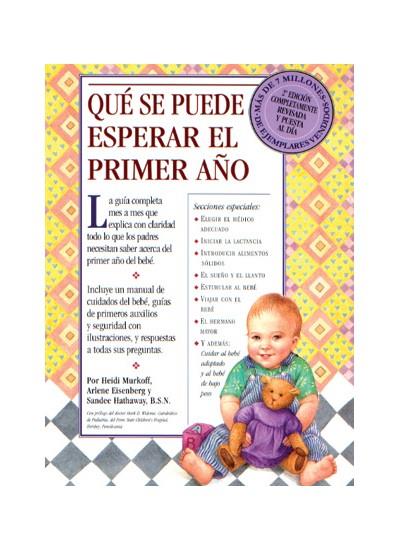 QUE SE PUEDE ESPERAR EL PRIMER AÑO | 9788497990431 | EISENBERG, ARLENE-HEIDI-SANDEE | Llibreria L'Illa - Llibreria Online de Mollet - Comprar llibres online