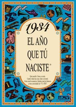 1934 EL AÑO QUE TU NACISTE | 9788488907714 | COLLADO BASCOMPTE, ROSA | Llibreria L'Illa - Llibreria Online de Mollet - Comprar llibres online