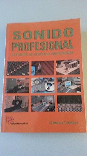 SONIDO PROFESIONAL | 9788428318808 | Tribaldos Barajas, Clemente | Llibreria L'Illa - Llibreria Online de Mollet - Comprar llibres online