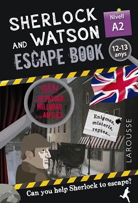 SHERLOCK & WATSON. ESCAPE BOOK PER REPASSAR ANGLÈS. 12-13 ANYS | 9788418473333 | SAINT-MARTIN, GILLES | Llibreria L'Illa - Llibreria Online de Mollet - Comprar llibres online