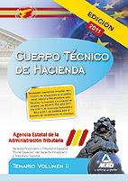 TEMARIO II CUERPO TECNICO DE HACIENDA 2011 | 9788467662610 | VV.AA. | Llibreria L'Illa - Llibreria Online de Mollet - Comprar llibres online