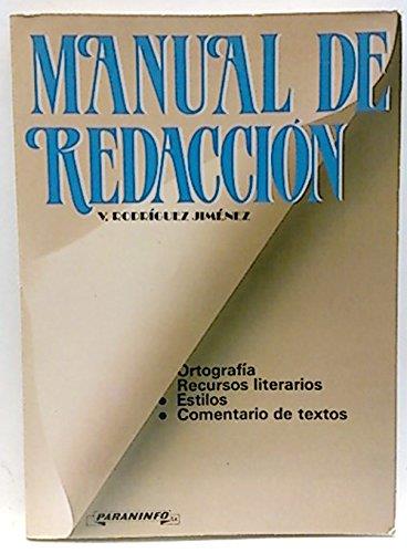 MANUAL DE REDACCION | 9788428315623 | RODRIGUEZ JIMENEZ,V. | Llibreria L'Illa - Llibreria Online de Mollet - Comprar llibres online