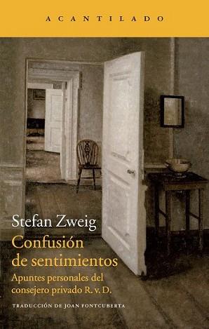 CONFUSIÓN DE SENTIMIENTOS | 9788415689973 | ZWEIG, STEFAN | Llibreria L'Illa - Llibreria Online de Mollet - Comprar llibres online