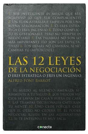 12 LEYES DE LA NEGOCIACIÓN, LAS | 9788415431497 | FONT BARROT, ALFRED | Llibreria L'Illa - Llibreria Online de Mollet - Comprar llibres online