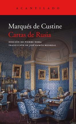 CARTAS DE RUSIA | 9788417346546 | CUSTINE, MARQUÉS DE  | Llibreria L'Illa - Llibreria Online de Mollet - Comprar llibres online