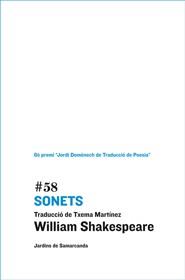 SONETS #58 | 9788497663823 | SHAKESPEARE, WILLIAM | Llibreria L'Illa - Llibreria Online de Mollet - Comprar llibres online