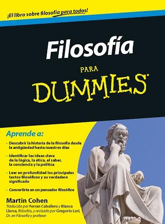 FILOSOFÍA PARA DUMMIES | 9788432900976 | COHER, MARTIN  | Llibreria L'Illa - Llibreria Online de Mollet - Comprar llibres online