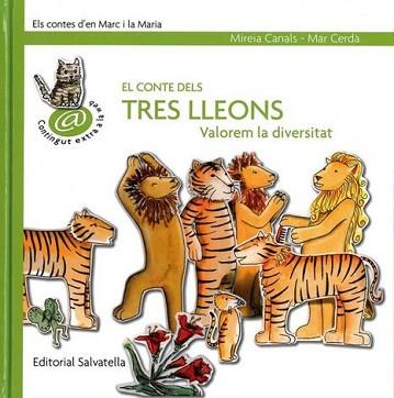 CONTE DELS TRES LLEONS, EL | 9788484125242 | CANALS, MIREIA / MAR CERDA | Llibreria L'Illa - Llibreria Online de Mollet - Comprar llibres online