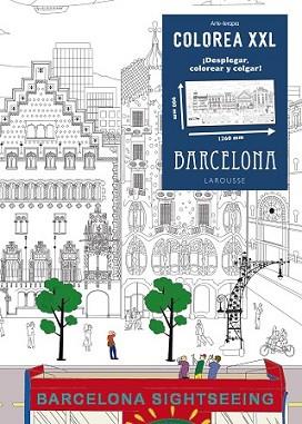 COLOREA XXL. BARCELONA | 9788416124695 | LAROUSSE EDITORIAL | Llibreria L'Illa - Llibreria Online de Mollet - Comprar llibres online