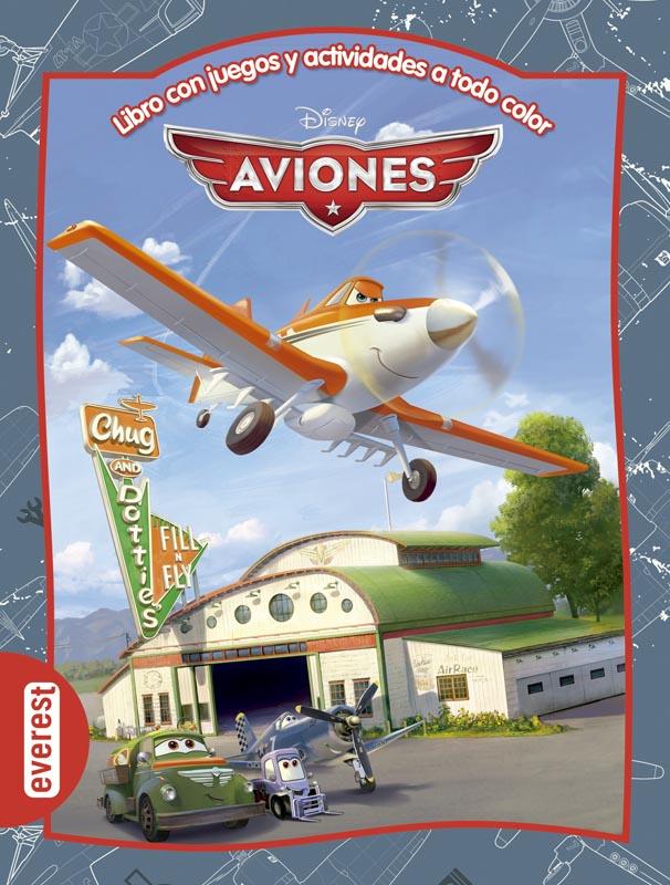 AVIONES. LIBRO CON JUEGOS Y ACTIVIDADES A TODO COLOR | 9788444169484 | WALT DISNEY COMPANY | Llibreria L'Illa - Llibreria Online de Mollet - Comprar llibres online