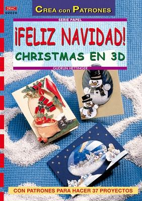 FELIZ NAVIDAD CHRISTMAS EN 3D | 9788496365872 | HETTINGER, GUDRUN | Llibreria L'Illa - Llibreria Online de Mollet - Comprar llibres online