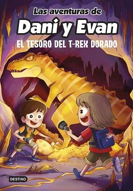 AVENTURAS DE DANI Y EVAN 5. EL TESORO DEL T-REX DORADO | 9788408252559 | LAS AVENTURAS DE DANI Y EVAN | Llibreria L'Illa - Llibreria Online de Mollet - Comprar llibres online