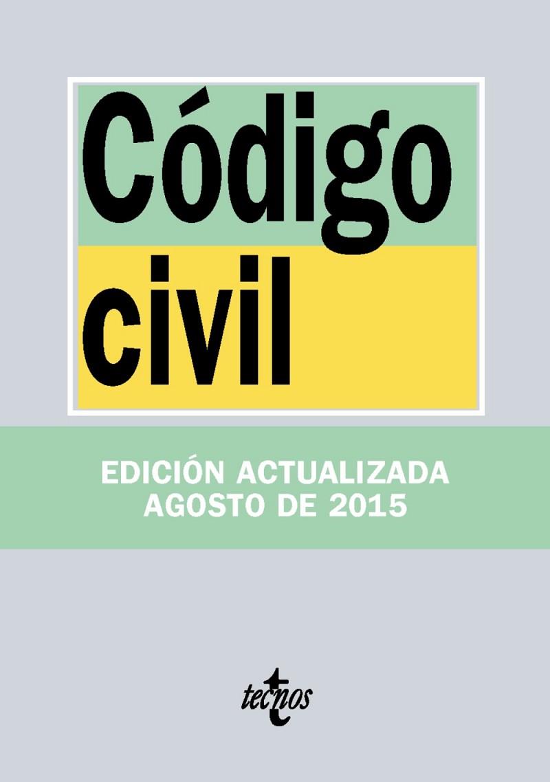 CÓDIGO CIVIL | 9788430966073 | EDITORIAL TECNOS | Llibreria L'Illa - Llibreria Online de Mollet - Comprar llibres online