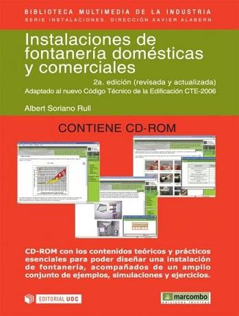 INSTALACIONES DE FONTANERIA DOMESTICAS Y COMERCIALES | 9788426715210 | SORIANO RULL, ALBERT | Llibreria L'Illa - Llibreria Online de Mollet - Comprar llibres online