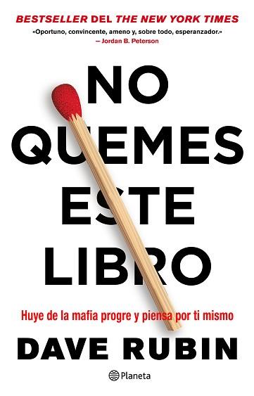 NO QUEMES ESTE LIBRO | 9788408243120 | RUBIN, DAVE | Llibreria L'Illa - Llibreria Online de Mollet - Comprar llibres online