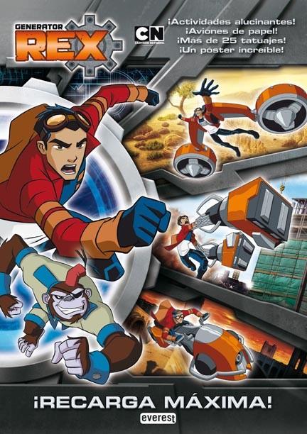 GENERATOR REX. RECARGA MÁXIMA. LIBRO DE ACTIVIDADES CON TATU | 9788444167718 | CARTOON NETWORK | Llibreria L'Illa - Llibreria Online de Mollet - Comprar llibres online