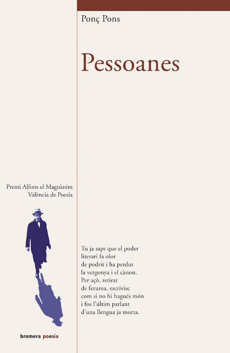 PESSOANES | 9788476608241 | PONS, PONÇ | Llibreria L'Illa - Llibreria Online de Mollet - Comprar llibres online