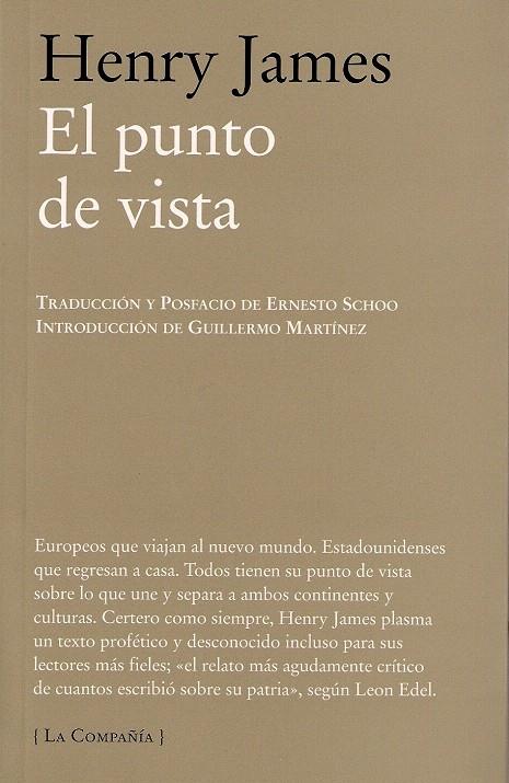 PUNTO DE VISTA, EL | 9788483930502 | JAMES, HENRY | Llibreria L'Illa - Llibreria Online de Mollet - Comprar llibres online