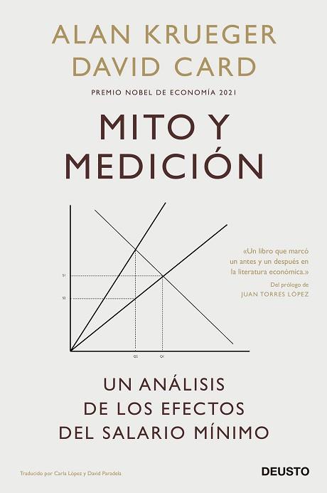 MITO Y MEDICIÓN | 9788423434039 | CARD Y ALAN KRUEGER, DAVID | Llibreria L'Illa - Llibreria Online de Mollet - Comprar llibres online