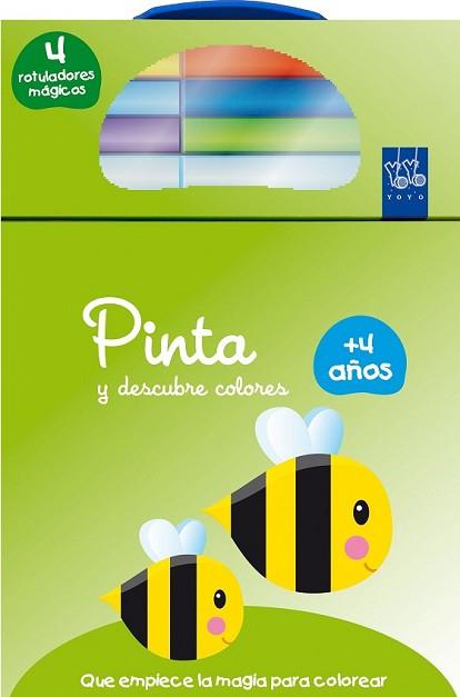 PINTA Y DESCUBRE COLORES +4. ABEJA | 9788408134732 | YOYO | Llibreria L'Illa - Llibreria Online de Mollet - Comprar llibres online