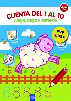 JUEGA PEGA Y APRENDE. CUENTA DEL 1 AL 10 | 9788408108610 | YOYO | Llibreria L'Illa - Llibreria Online de Mollet - Comprar llibres online