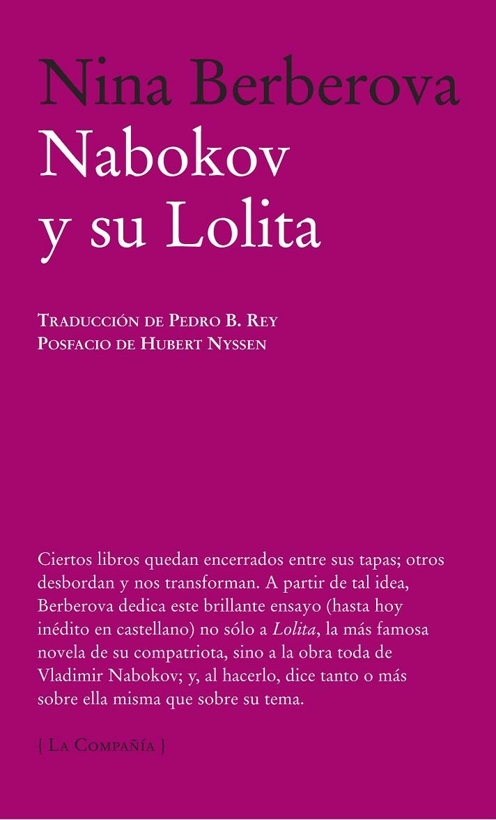 NABOKOV Y SU LOLITA | 9788483930670 | BERBEROVA, NINA | Llibreria L'Illa - Llibreria Online de Mollet - Comprar llibres online