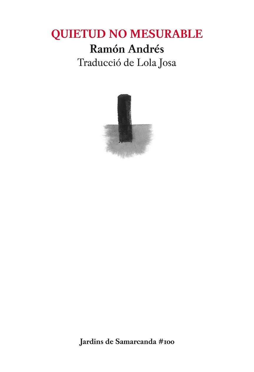 QUIETUD NO MESURABLE | 9788497667258 | ANDRÉS GONZÁLEZ-COBOS, RAMÓN | Llibreria L'Illa - Llibreria Online de Mollet - Comprar llibres online