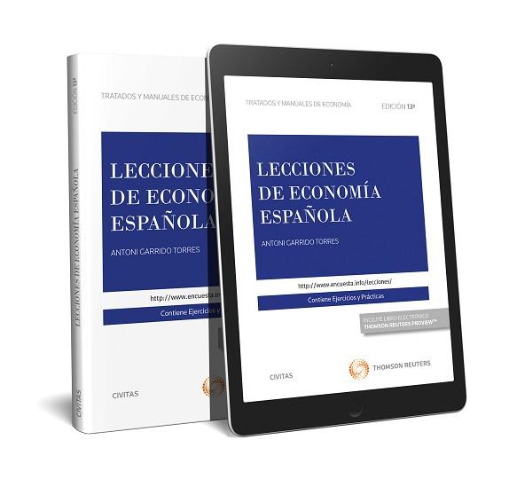 LECCIONES DE ECONOMÍA ESPAÑOLA (PAPEL + E-BOOK) | 9788491528289 | FERNÁNDEZ OTHEO, CARLOS M./GARCÍA DELGADO, JOSÉ LUIS/GARRIDO TORRES, ANTONI/JIMÉNEZ, JUAN CARLOS/MYR