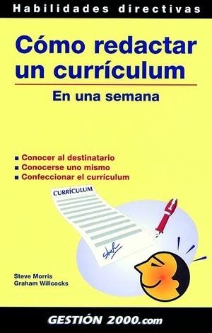 COMO REDACTAR UN CURRICULUM | 9788480889025 | MORRIS, STEVE | Llibreria L'Illa - Llibreria Online de Mollet - Comprar llibres online