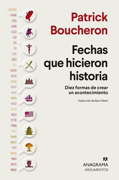 FECHAS QUE HICIERON HISTORIA | 9788433927323 | BOUCHERON, PATRICK | Llibreria L'Illa - Llibreria Online de Mollet - Comprar llibres online