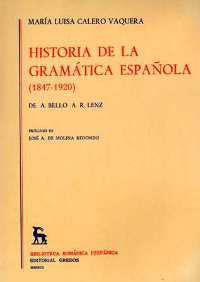 HISTORIA DE LA GRAMATICA ESPAÑOLA | 9788424910402 | CALERO VAQUERA, MARIA LUISA | Llibreria L'Illa - Llibreria Online de Mollet - Comprar llibres online